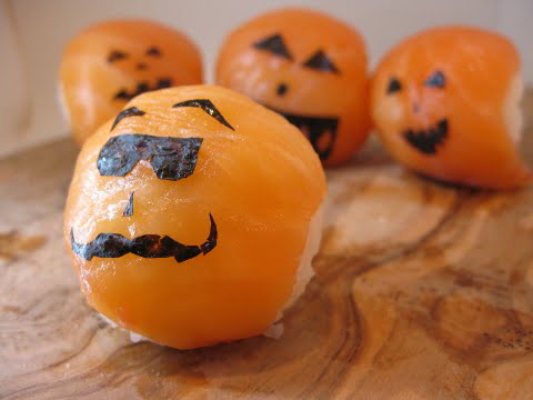 Halloweenin lumoava sushi